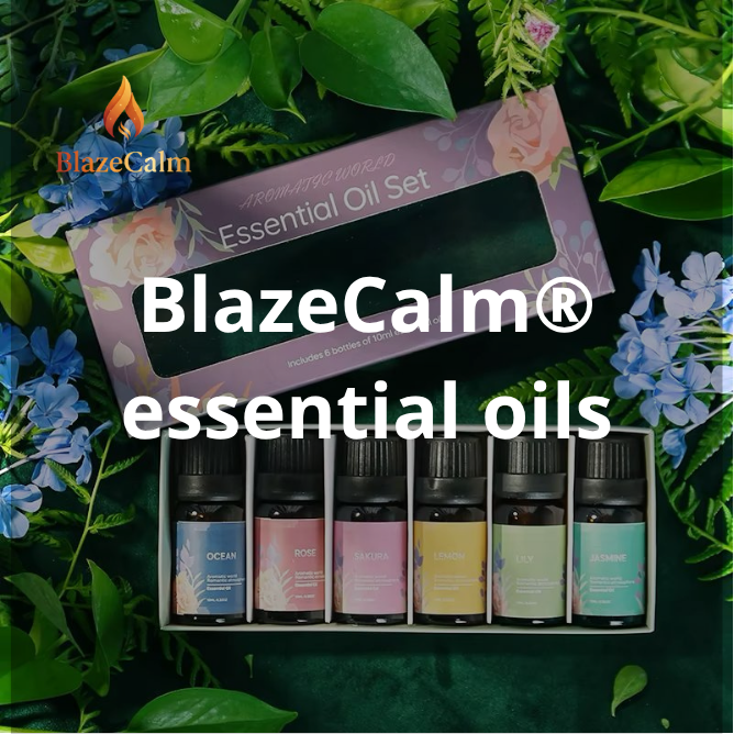 BlazeCalm Essential Oils Set
