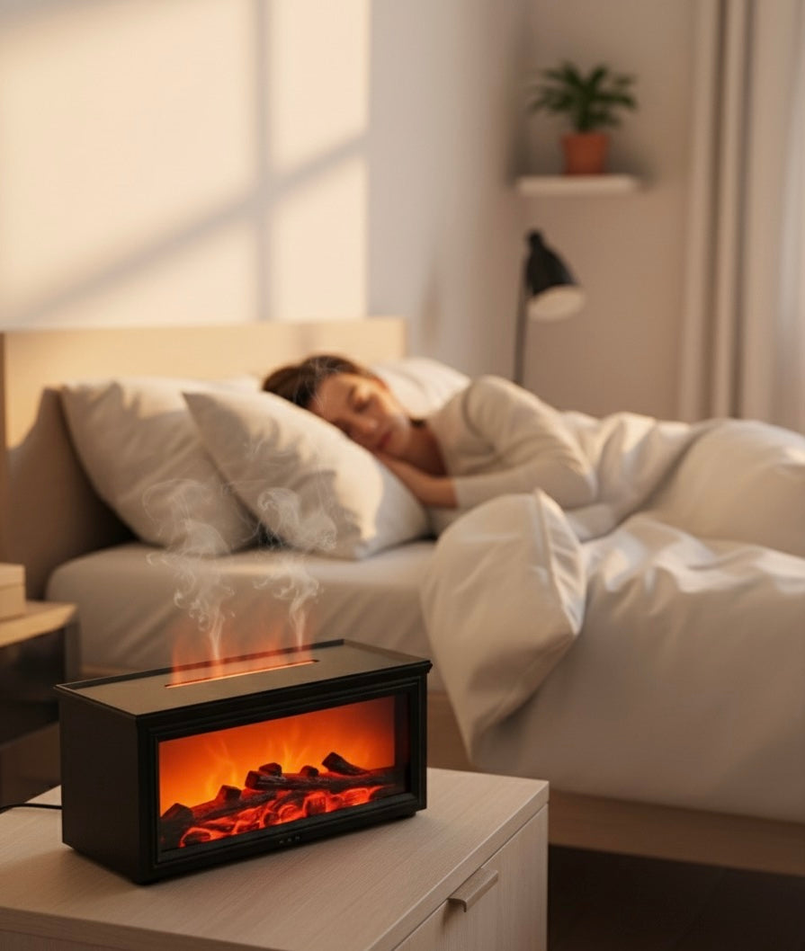 BlazePure® Simulated Fireplace Flames Aroma Diffuser