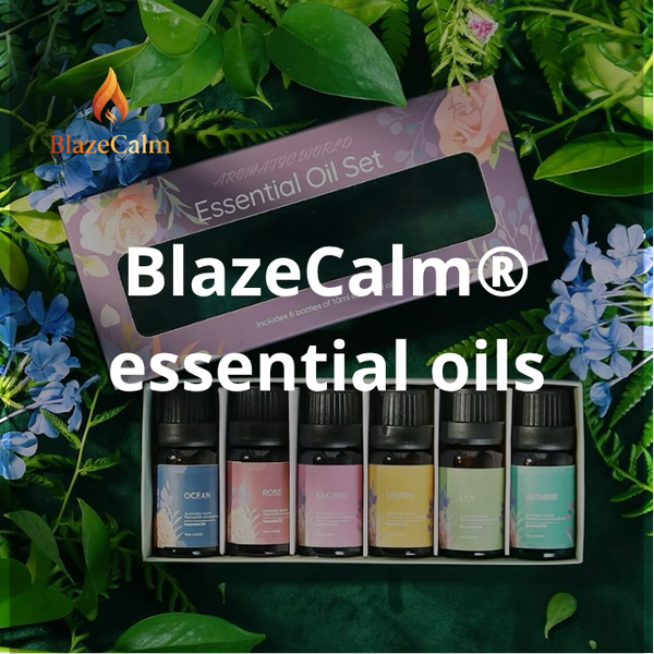 BlazeCalm Essential Oils Set