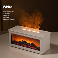 BlazePure® Simulated Fireplace Flames Aroma Diffuser 
